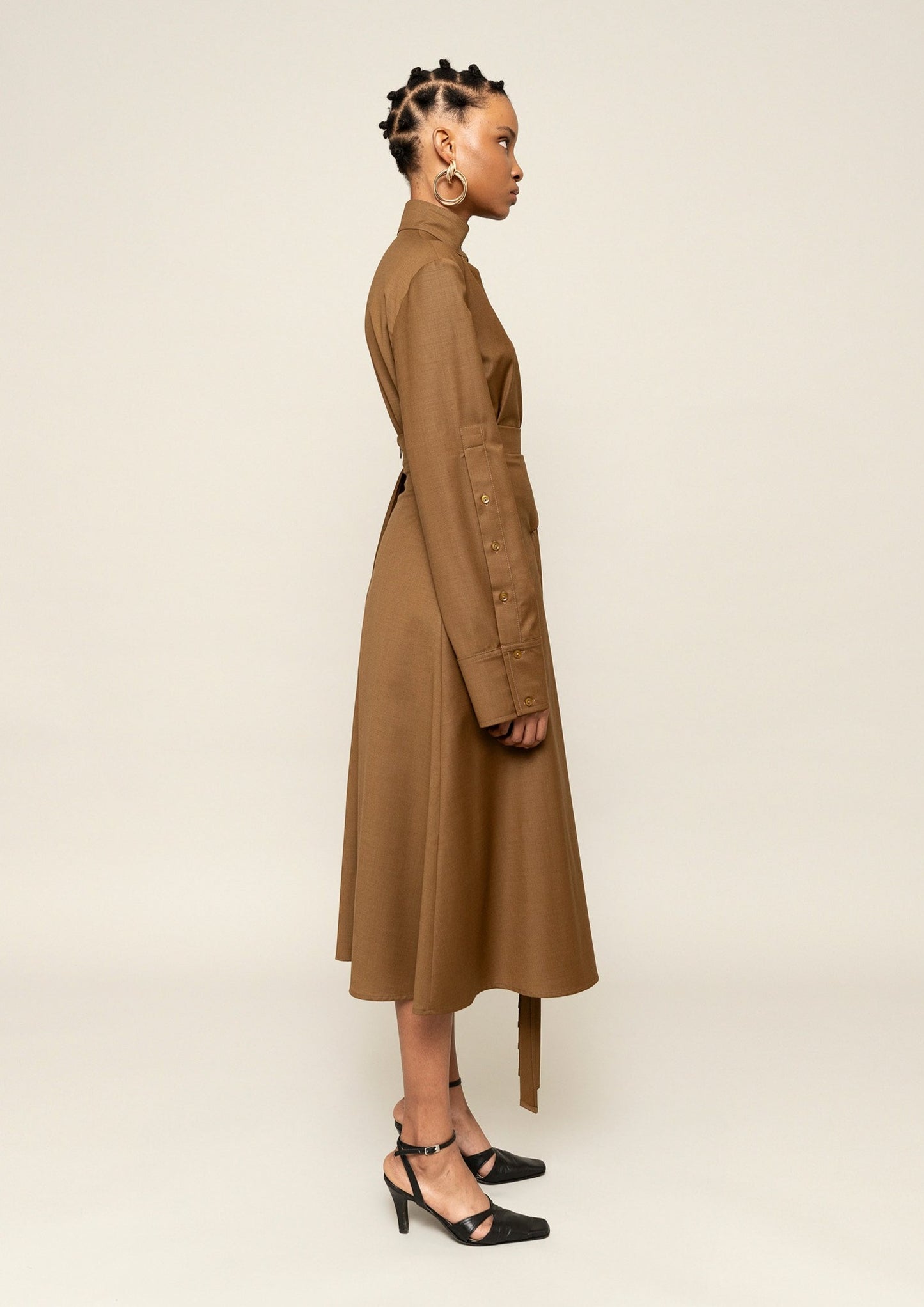 Side Pleat Skirt