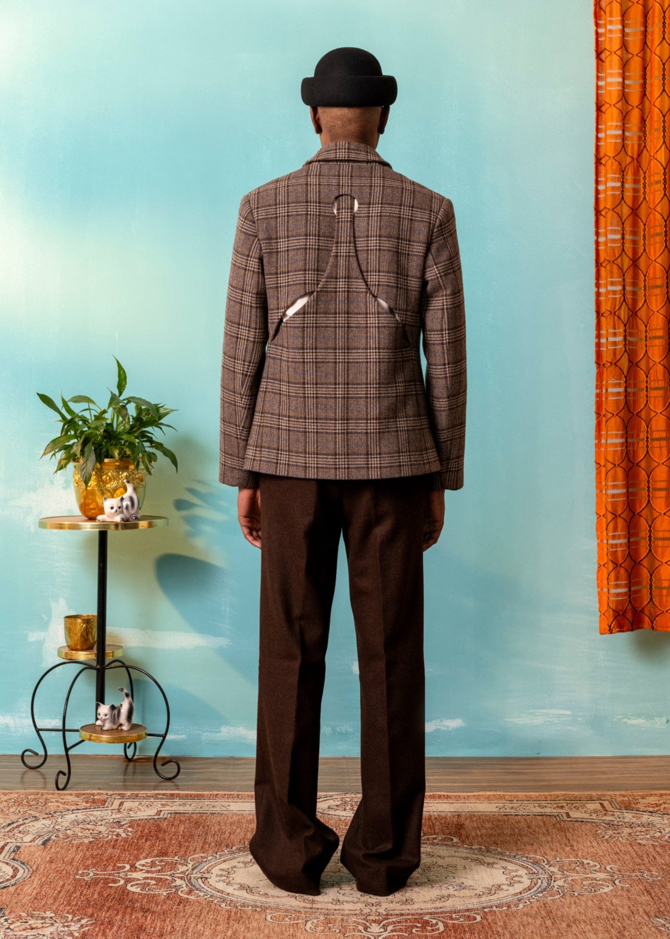Plaid-Check Jacket