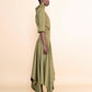 Pomelo Olive Cascading Skirt