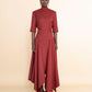 Ruby Red Cascading Skirt